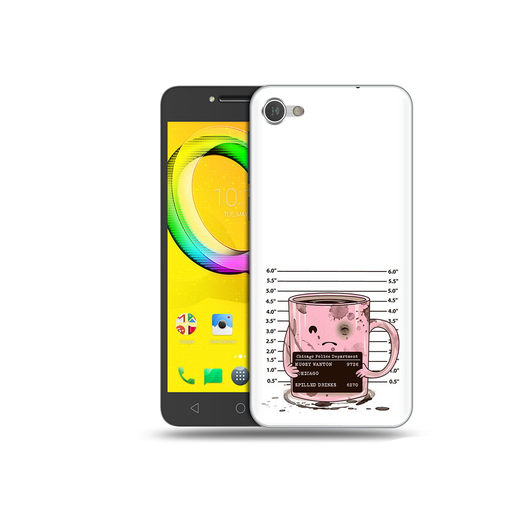 

Чехол MyPads Tocco для Alcatel A5 кружка (PT67387.664.420), Прозрачный, Tocco