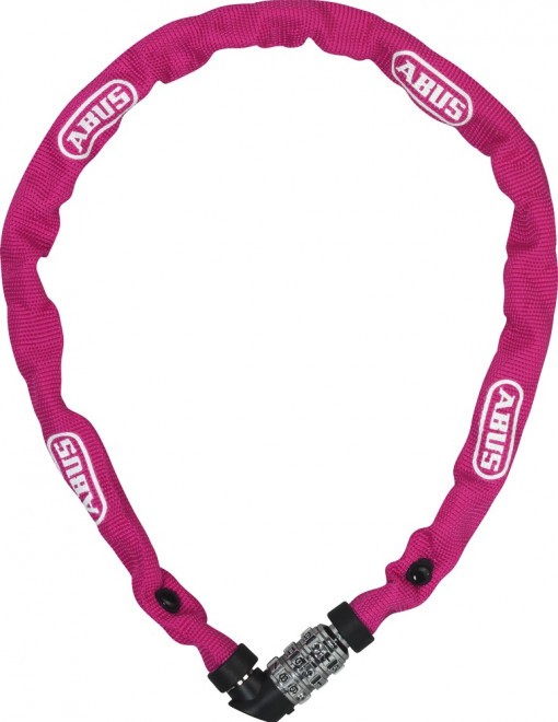 

Велозамок Abus Web 1200/60 pink цепь