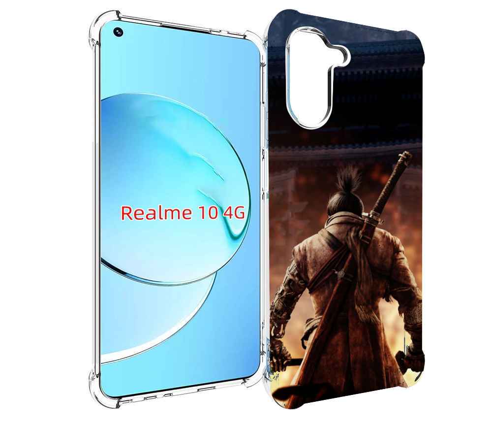 

Чехол Mypads Sekiro Для Realme 10, Прозрачный, Tocco