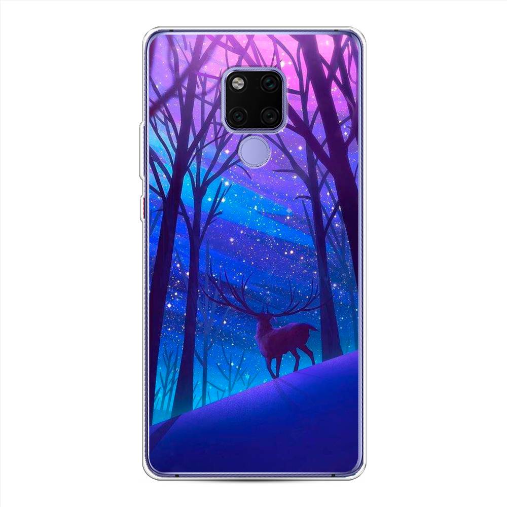 

Чехол Awog на Huawei Mate 20X "Северный олень", Фиолетовый;голубой;синий, 66950-2