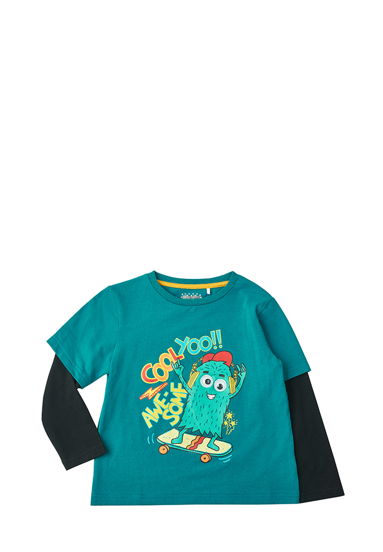 

Футболка детская Max&Jessi AW22C25103720, зеленый, черный, 98, AW22C25103720