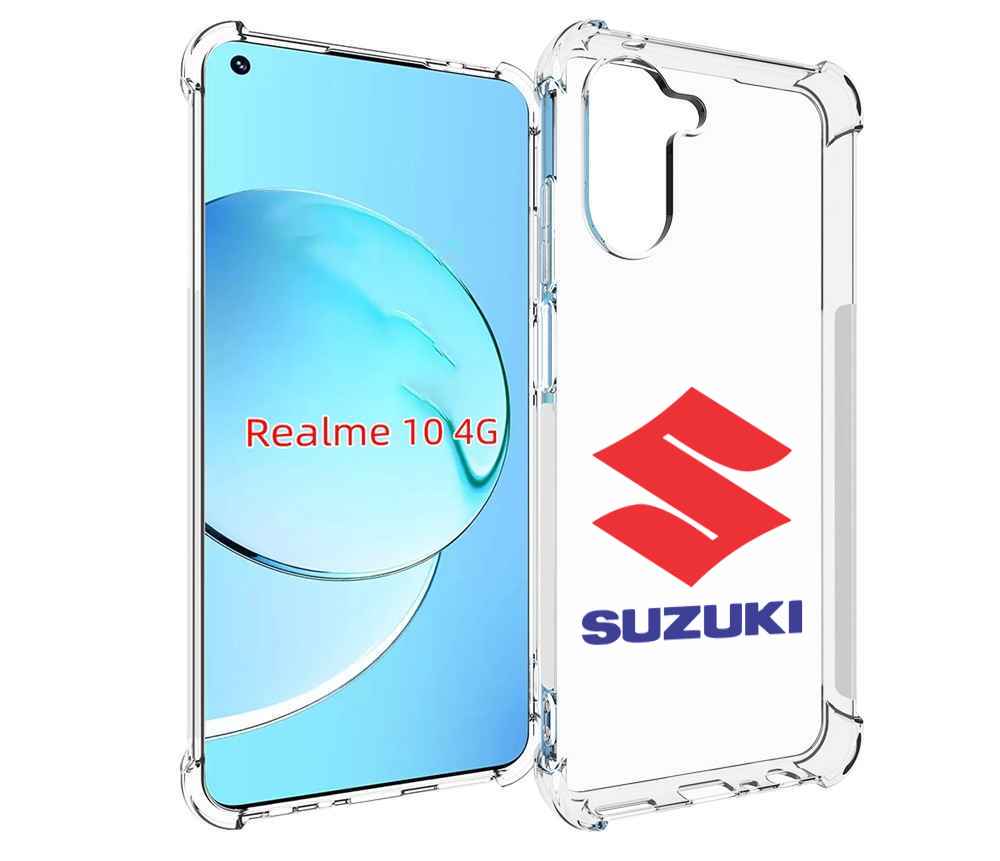 

Чехол Mypads Suzuki 3 Мужской Для Realme 10, Прозрачный, Tocco