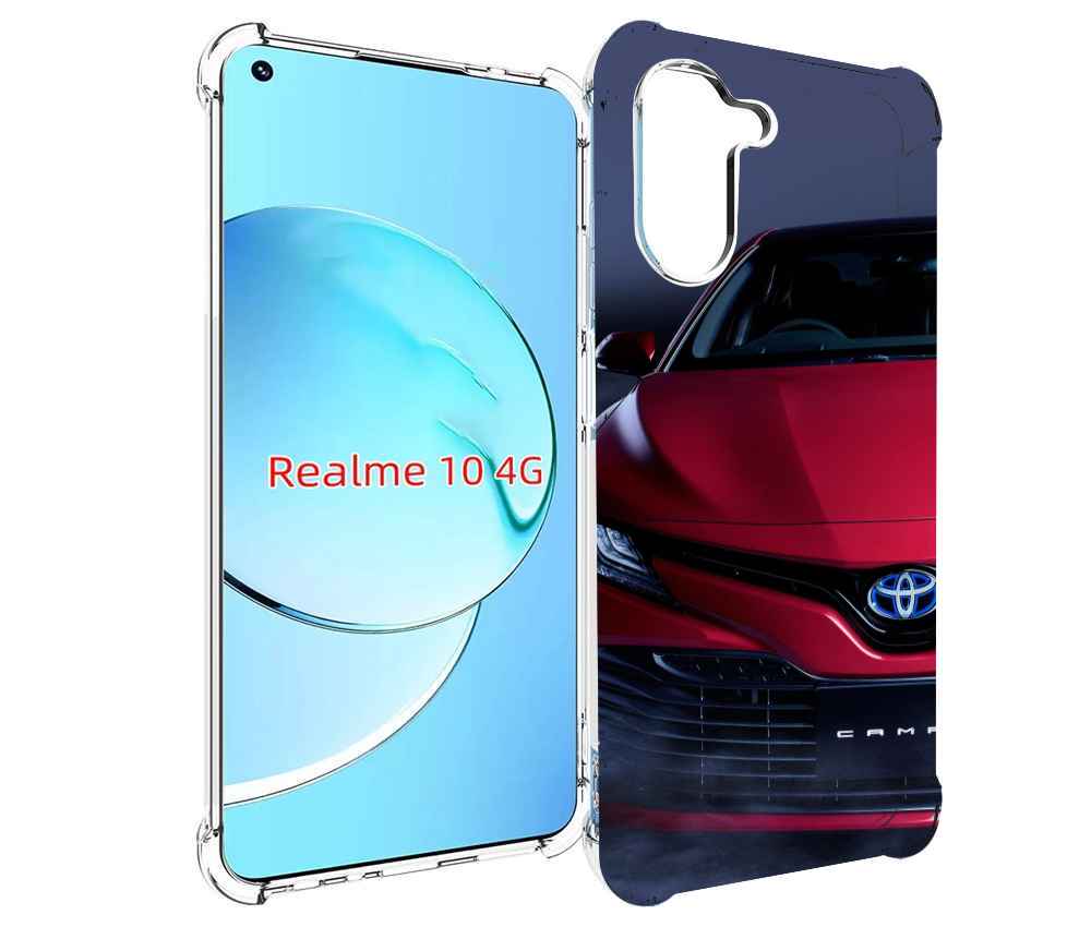 

Чехол Mypads Toyota 1 Для Realme 10, Прозрачный, Tocco