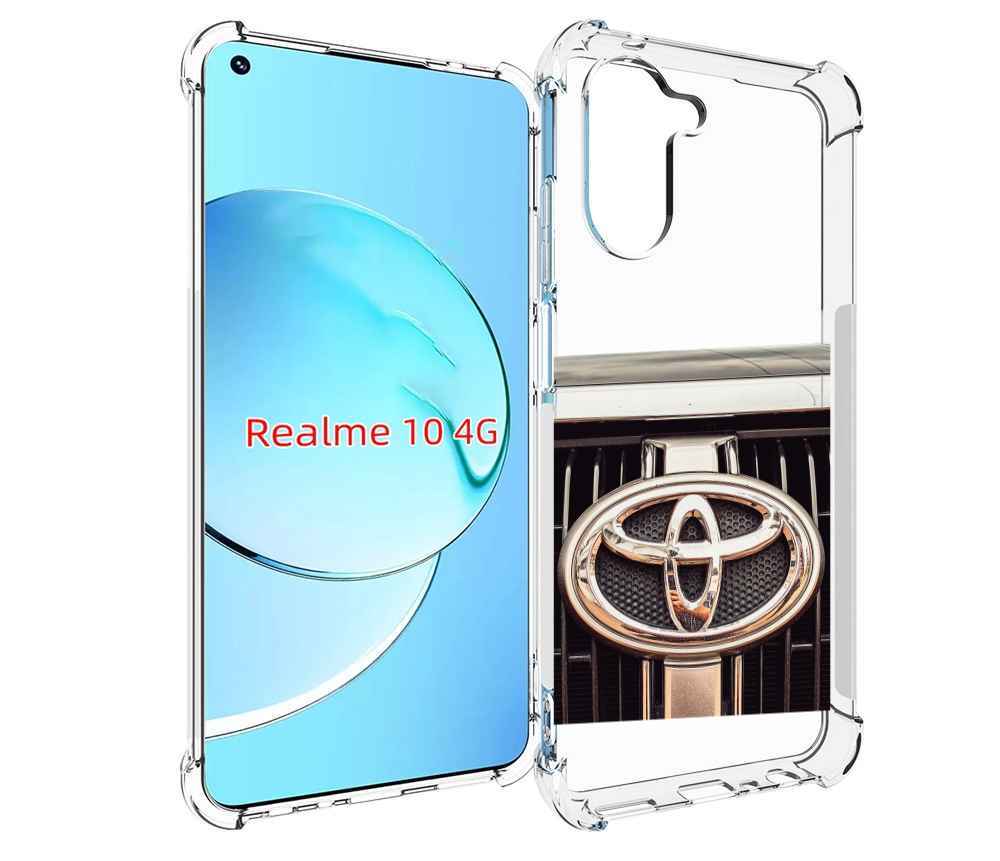 

Чехол Mypads Toyota 3 Для Realme 10, Прозрачный, Tocco