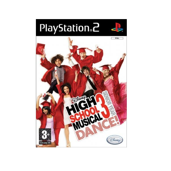 

Игра High School Musical 3: Senior Year Dance! (PS2, полностью на иностранном языке), High School Musical 3: Senior Year Dance