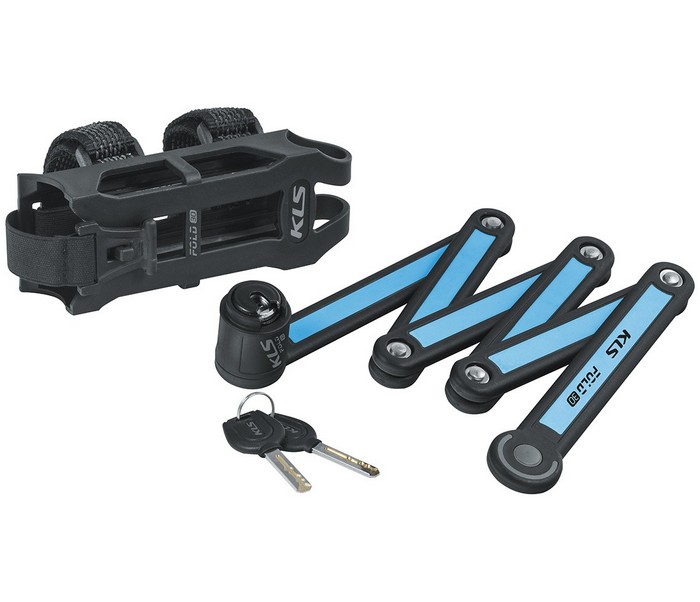 

Велозамок Kellys Fold 30 850мм складной black/blue