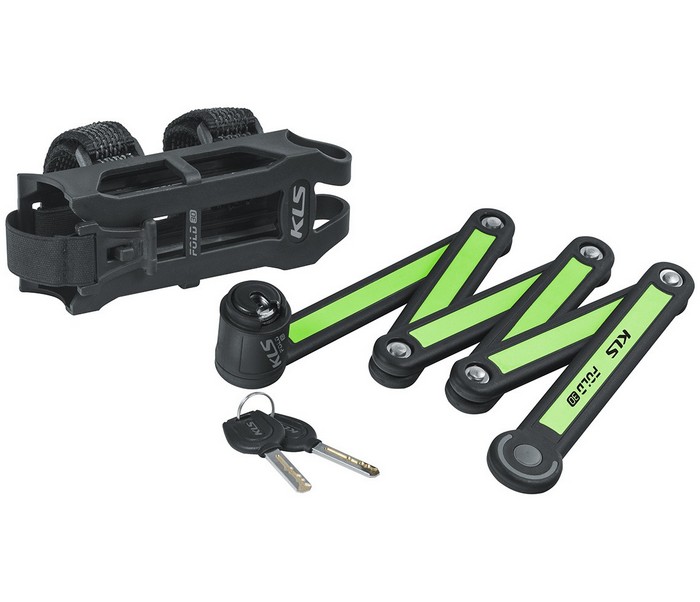 

Велозамок Kellys Fold 30 850мм складной black/green