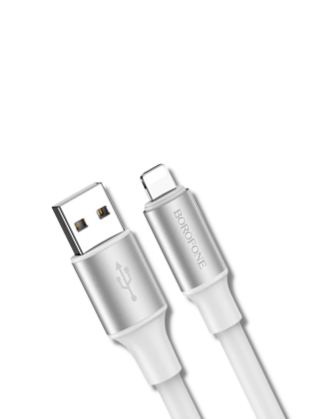 фото Кабель lightning - usb borofone bx82 1 м белый