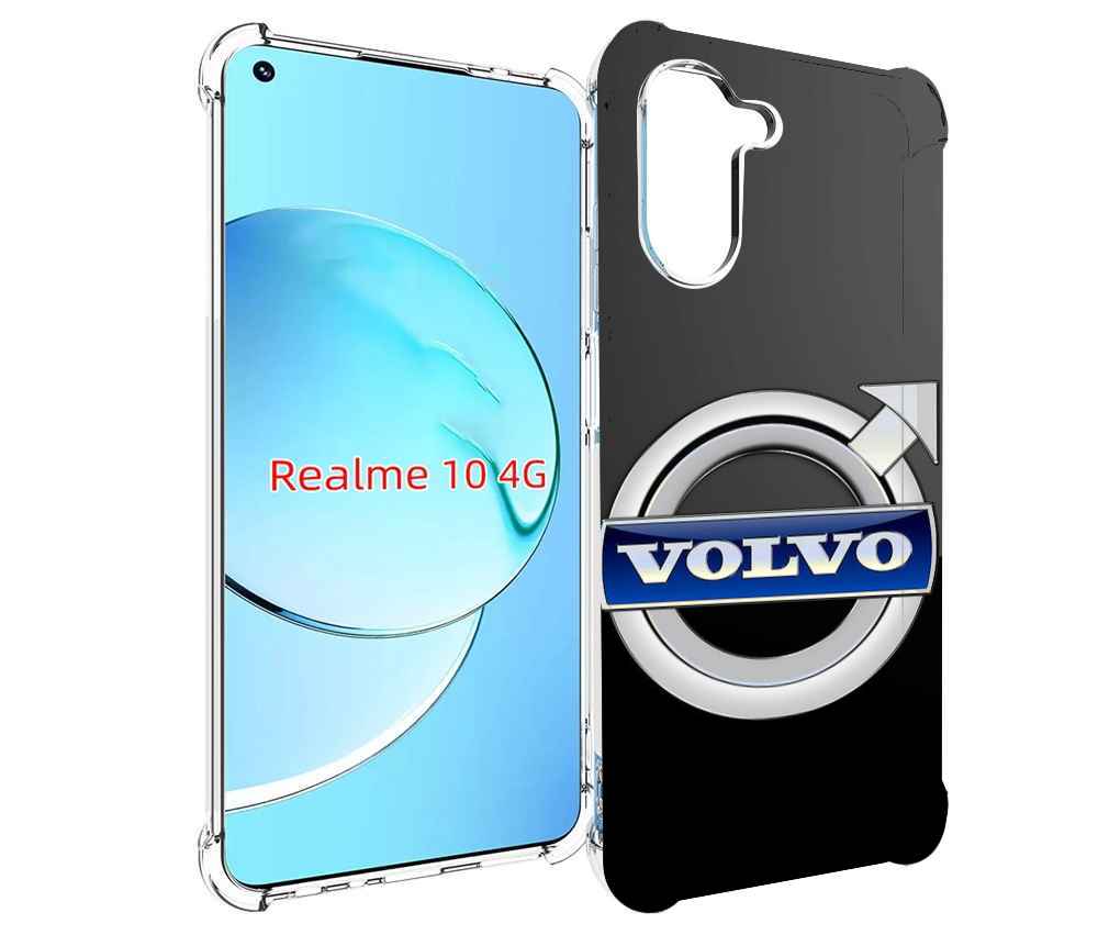 

Чехол Mypads Volco 2 Мужской Для Realme 10, Прозрачный, Tocco