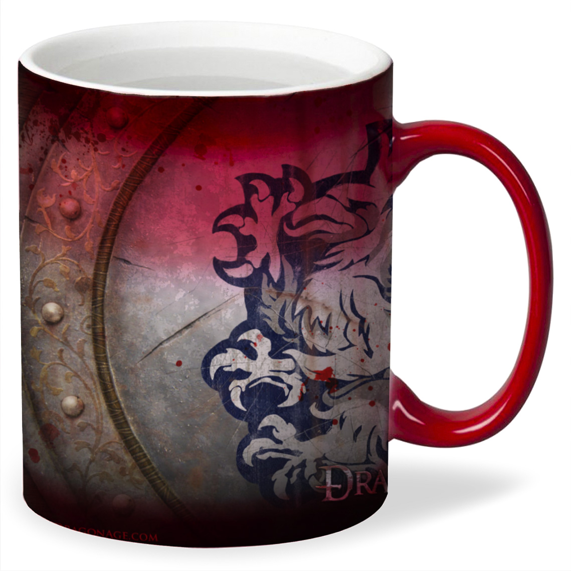 

Кружка CoolPodarok Dragon Age GreyWarden crest Драгон Эйдж