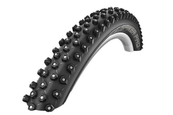 Покрышка велосипедная зимняя шипованная SCHWALBE ICE SPIKER PRO 26 x 2.10 (54-559)  361шип