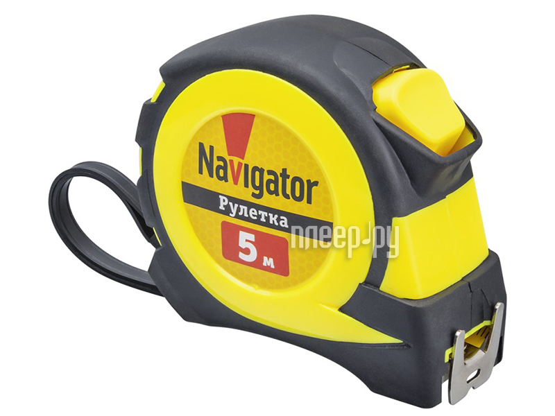 

Рулетка Navigator 5m x 19mm NMT-Ru02-A-5-19 80 260