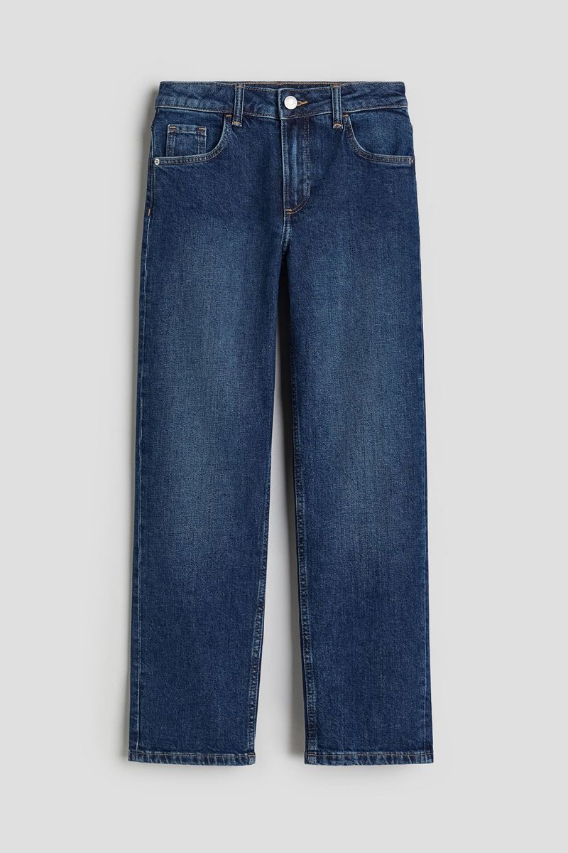

Джинсы детские H&M 1204259, темно-синий, 134, 1204259