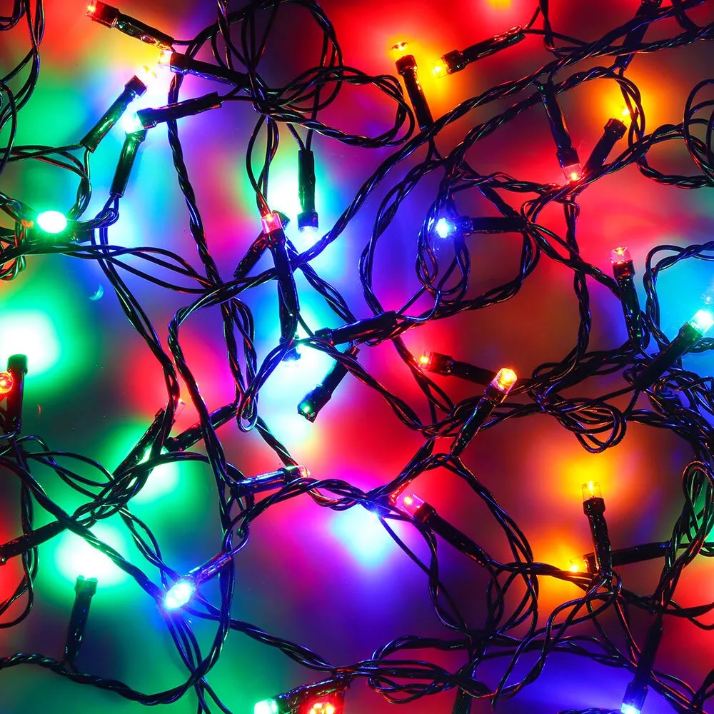 фото Световая гирлянда новогодняя сноу бум 9 м разноцветный