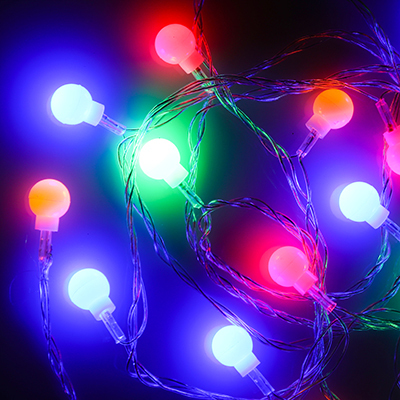 

Световая гирлянда новогодняя Сноу бум Шар 3 м разноцветный/RGB, Шар