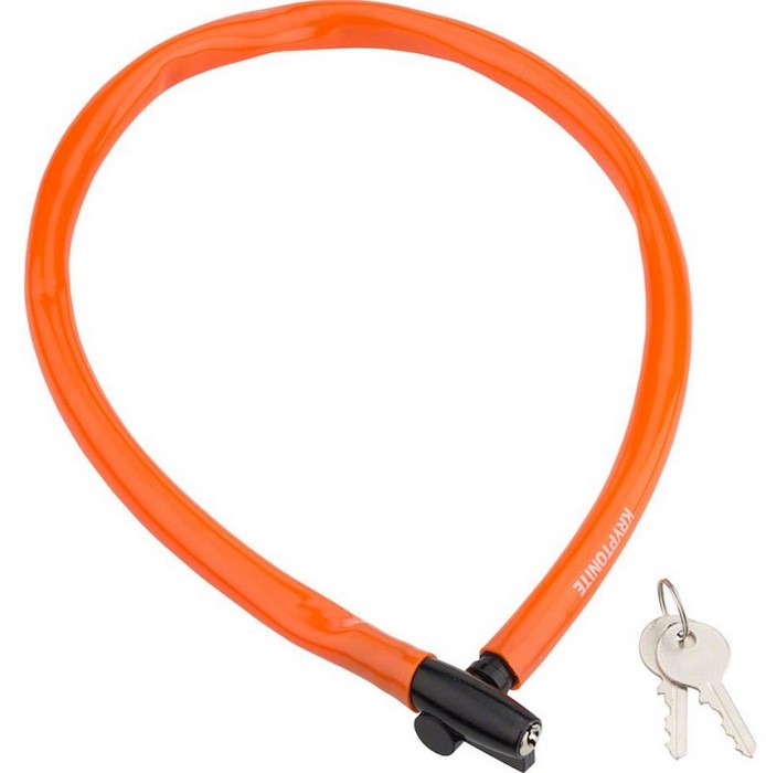 

Велозамок Kryptonite Keeper 665 Key CBL 650x6 orange, Оранжевый, Keeper 665 Key CBL