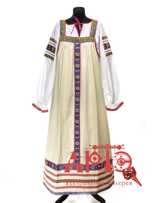 

Сарафан "Маруся" детский (Цв: Бежевый Размер: 148), Маруся