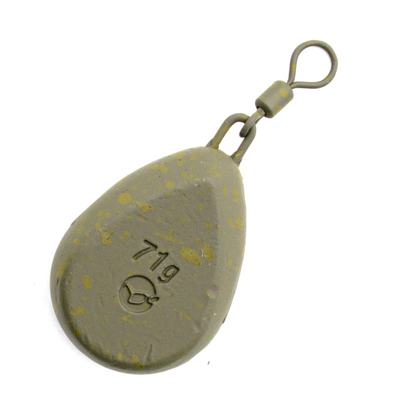 

Грузило KORDA Flat Pear Swivel 2,5oz 70г, FPS