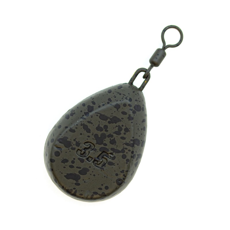 

Грузило KORDA Flat Pear Swivel 3,5oz 100г, FPS