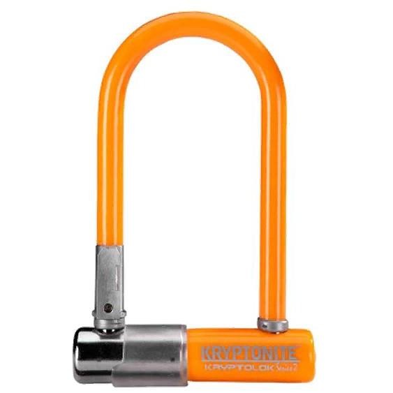 

Велозамок Kryptonite U-Lock Kryptolok Mini-7 W/Flexframe-U Bracket orange