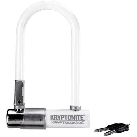 

Велозамок Kryptonite U-Lock Kryptolok Mini-7 W/Flexframe-U Bracket white