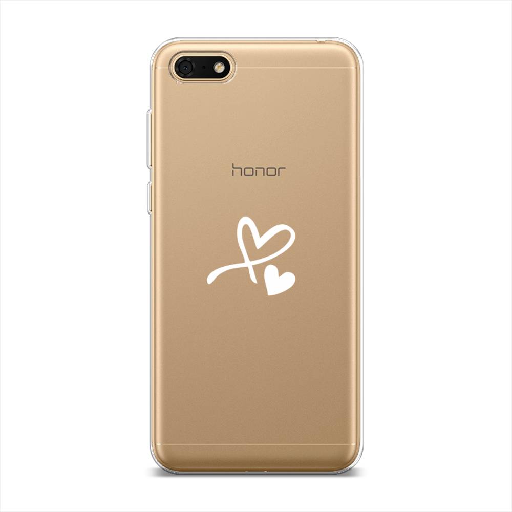 

Чехол Awog на Honor 7A Prime "Сердечко минимализм", Белый, 6105850-6