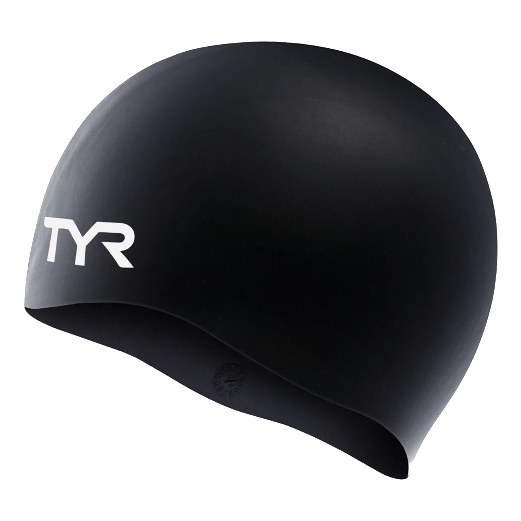 

Шапочка для плавания TYR Wrinkle Free Silicone Cap черный, Wrinkle Free Silicone Cap