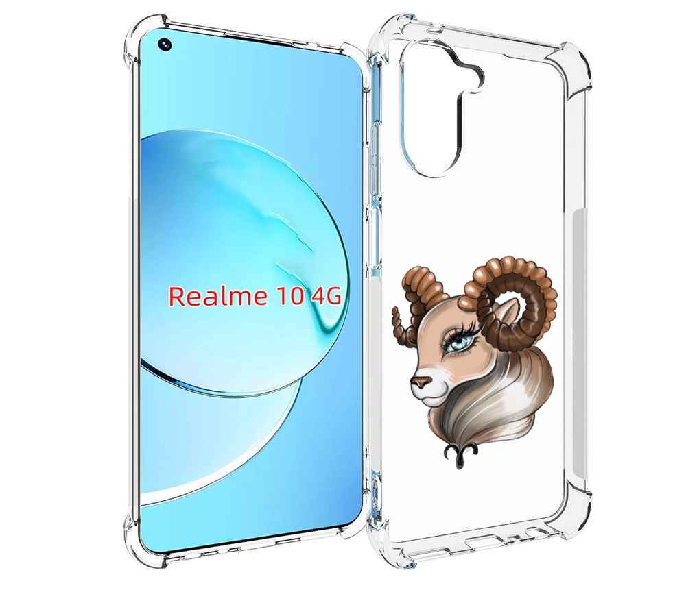 

Чехол MyPads Барашка для Realme 10, Прозрачный, Tocco