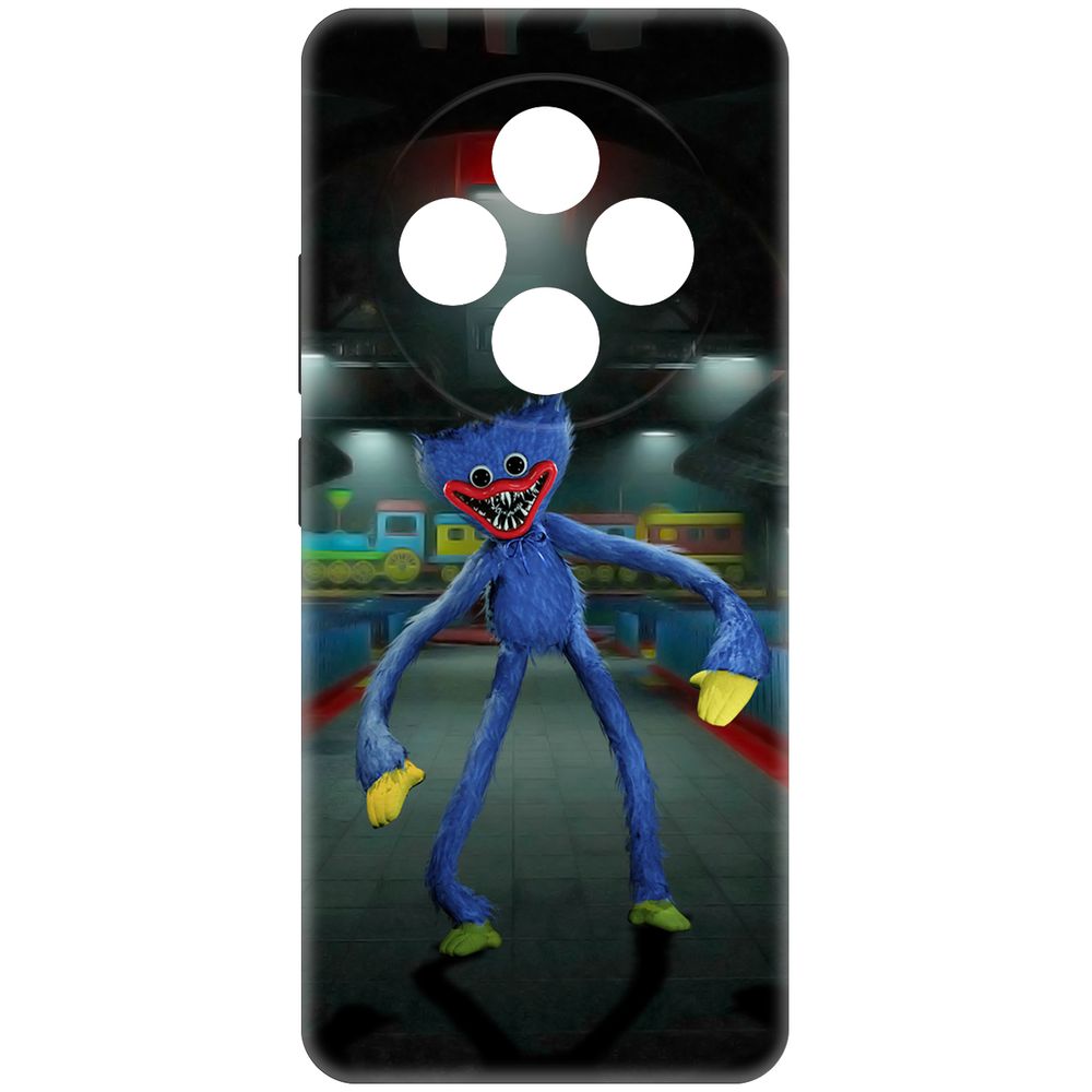 

Чехол-накладка Krutoff Soft Case Хаги Ваги для Xiaomi Redmi 14C/Poco C75 черный