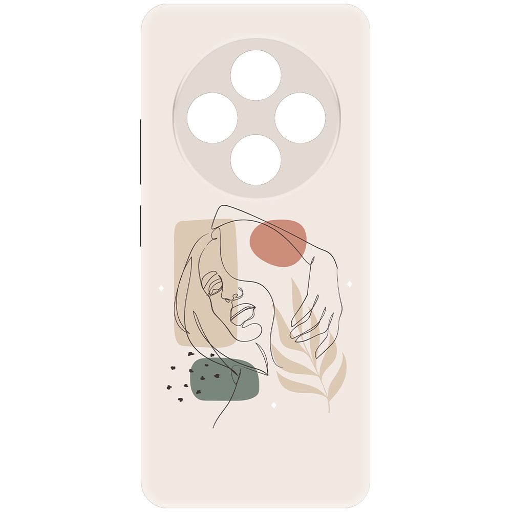 

Чехол-накладка Krutoff Soft Case Грациозность для Xiaomi Redmi 14C/Poco C75 черный