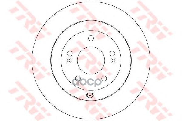 

Диск тормозной HYUNDAI Santa Fe (09-) KIA Sorento (09-) задний (1шт.) TRW