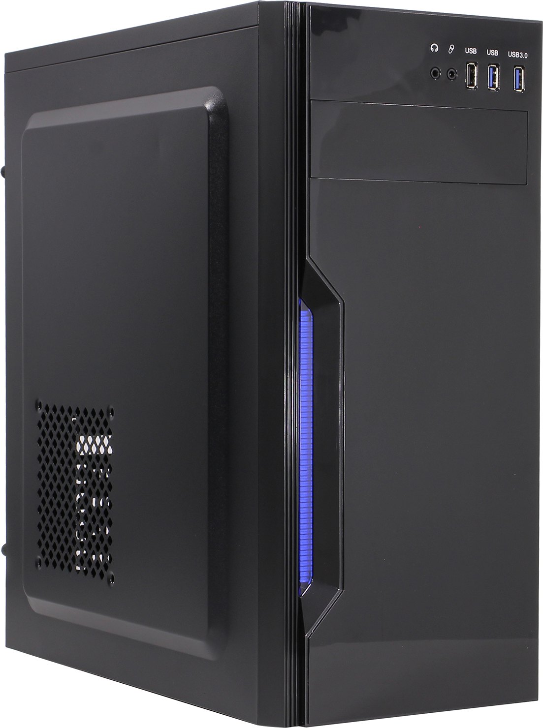 

Корпус компьютерный ExeGate XP-333U (EX283076RUS) Black, XP-333U