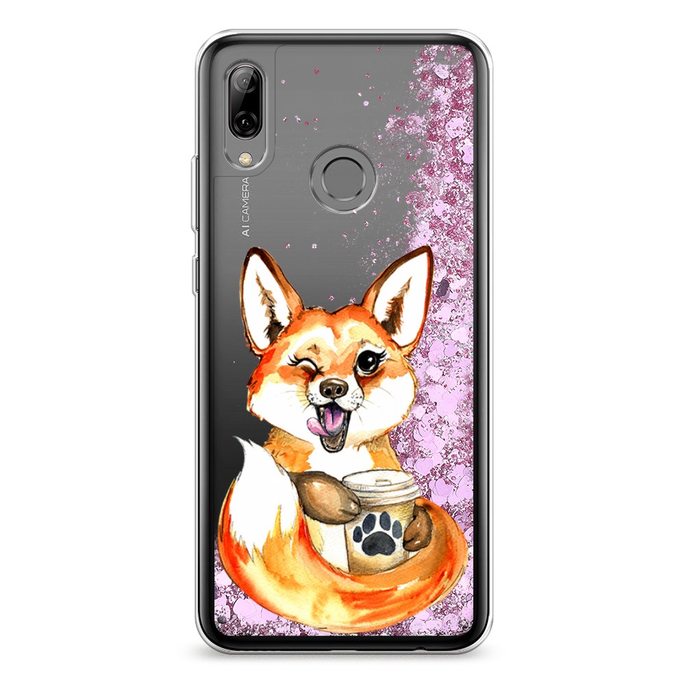 

Чехол Awog "Подмигивающая лиса с кофе" на Honor 10 Lite/Huawei P Smart 2019, 67294-1