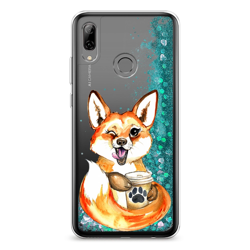 

Чехол Awog "Подмигивающая лиса с кофе" на Honor 10 Lite/Huawei P Smart 2019, 67295-1