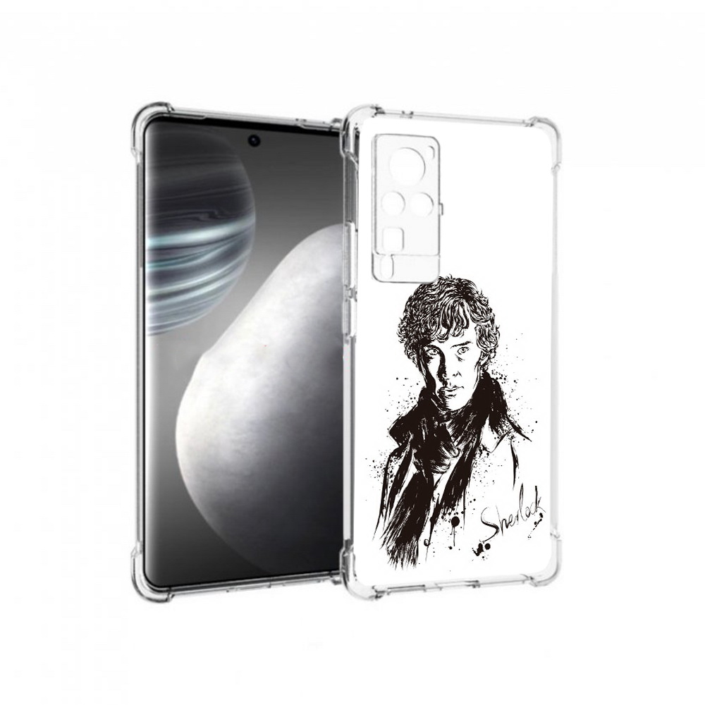 

Чехол MyPads Tocco для Vivo X60 pro шерлок холмс портрет (PT226972.385.698), Прозрачный, Tocco