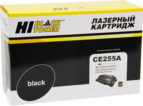 

Картридж для лазерного принтера Hi-Black CE255A () черный, совместимый, CE255A