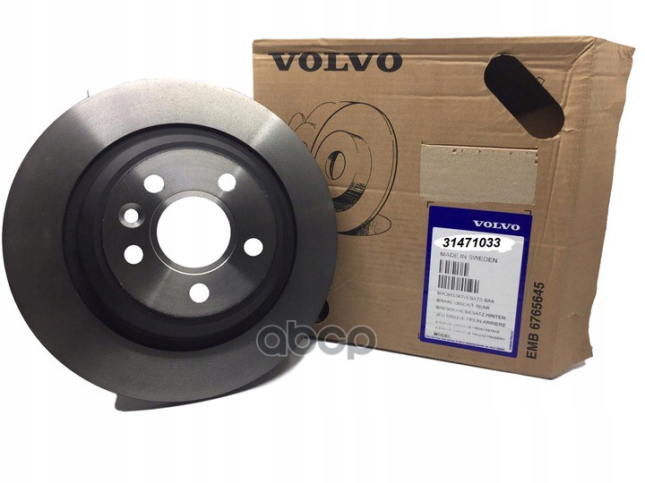 

Диск тормозной VOLVO XC60 (08-) задний (1шт.) OE 31471033