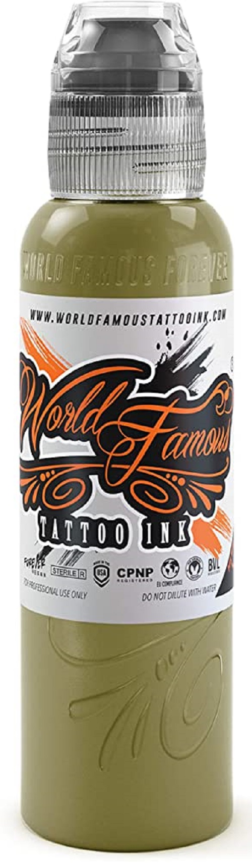 Краска World Famous Tattoo Ink Sicilian Olive 4 унции 120 мл the sicilian