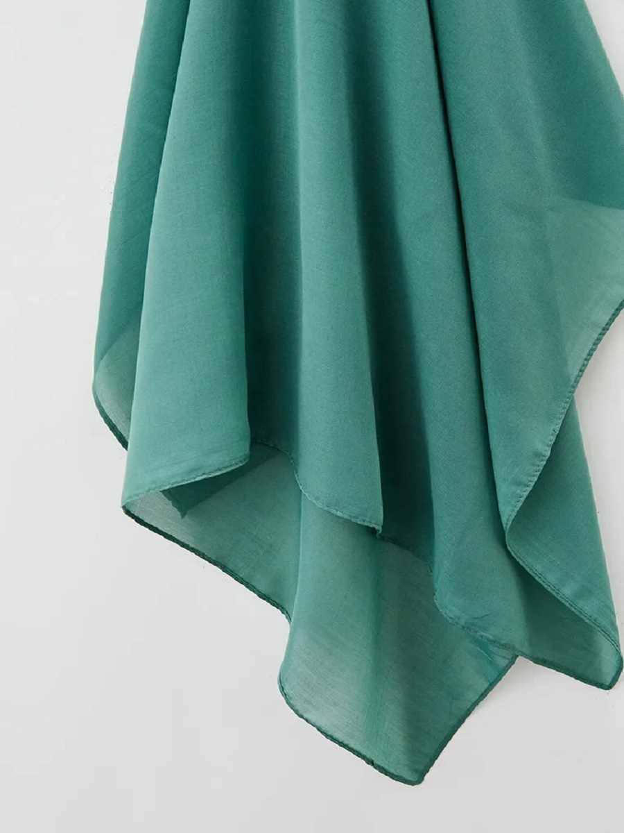 Платок женский Rosedena sxl-ks9092 зеленый, 90х90 см