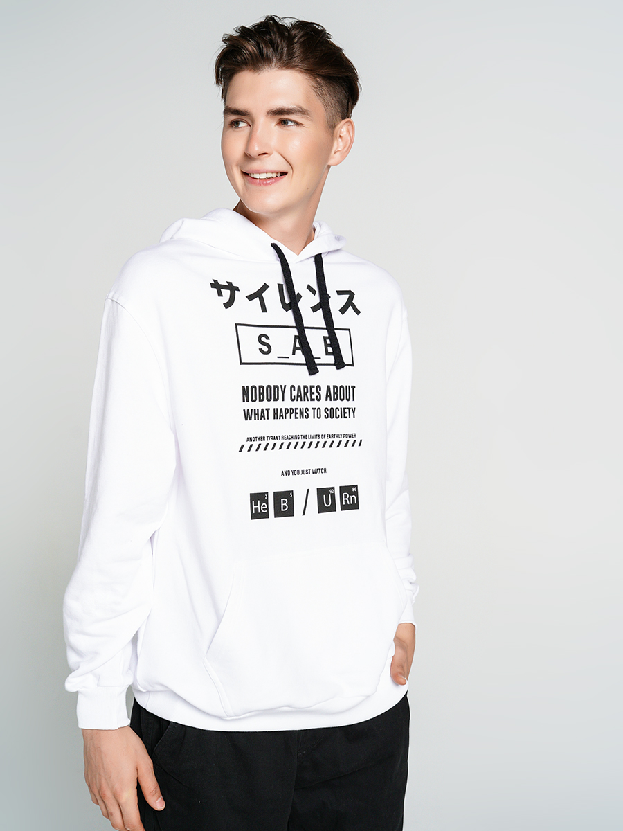 

Толстовка мужская ТВОЕ 72413 белая XXL, 72413