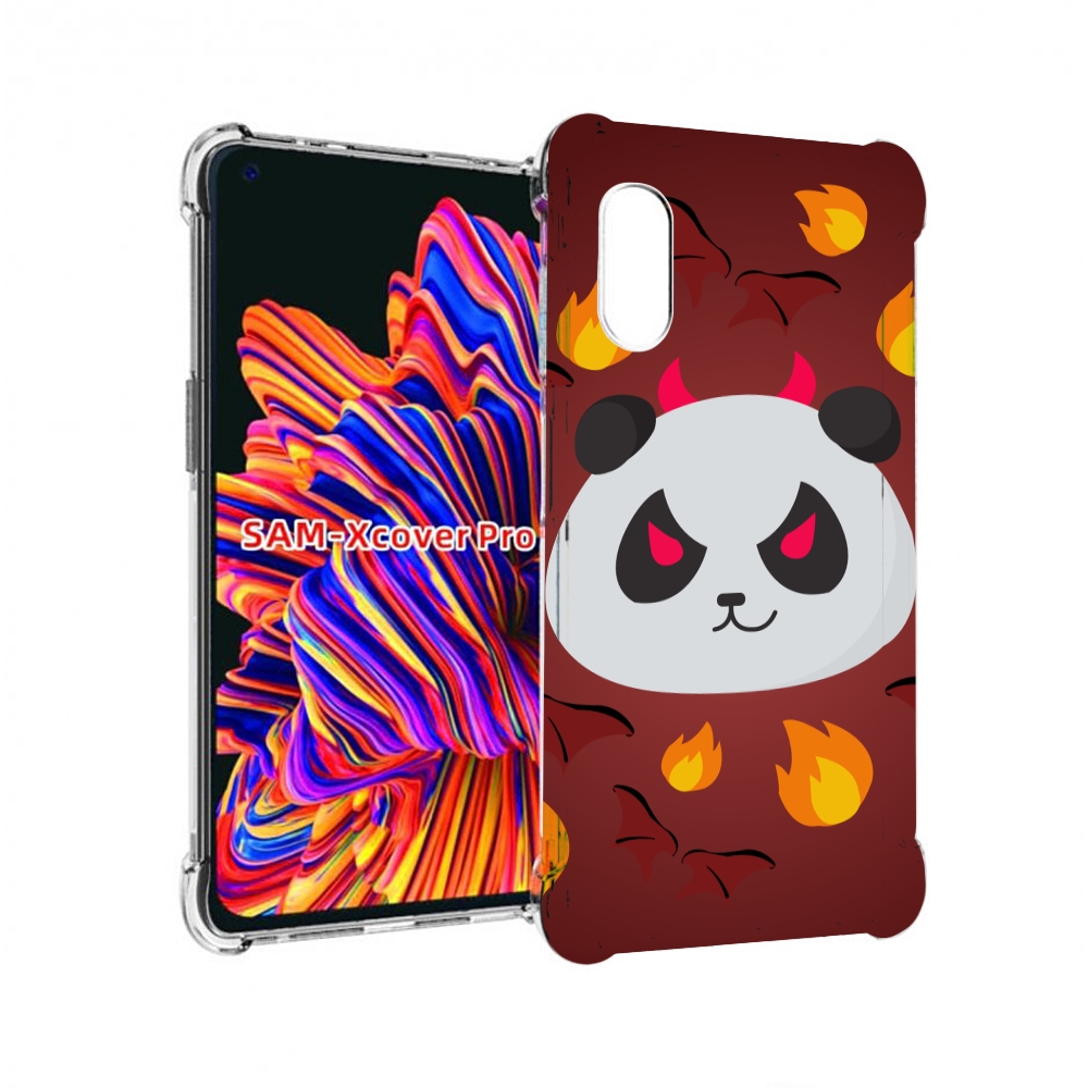 

Чехол MyPads огненная-панда для Samsung Galaxy Xcover Pro 1, Прозрачный, Tocco