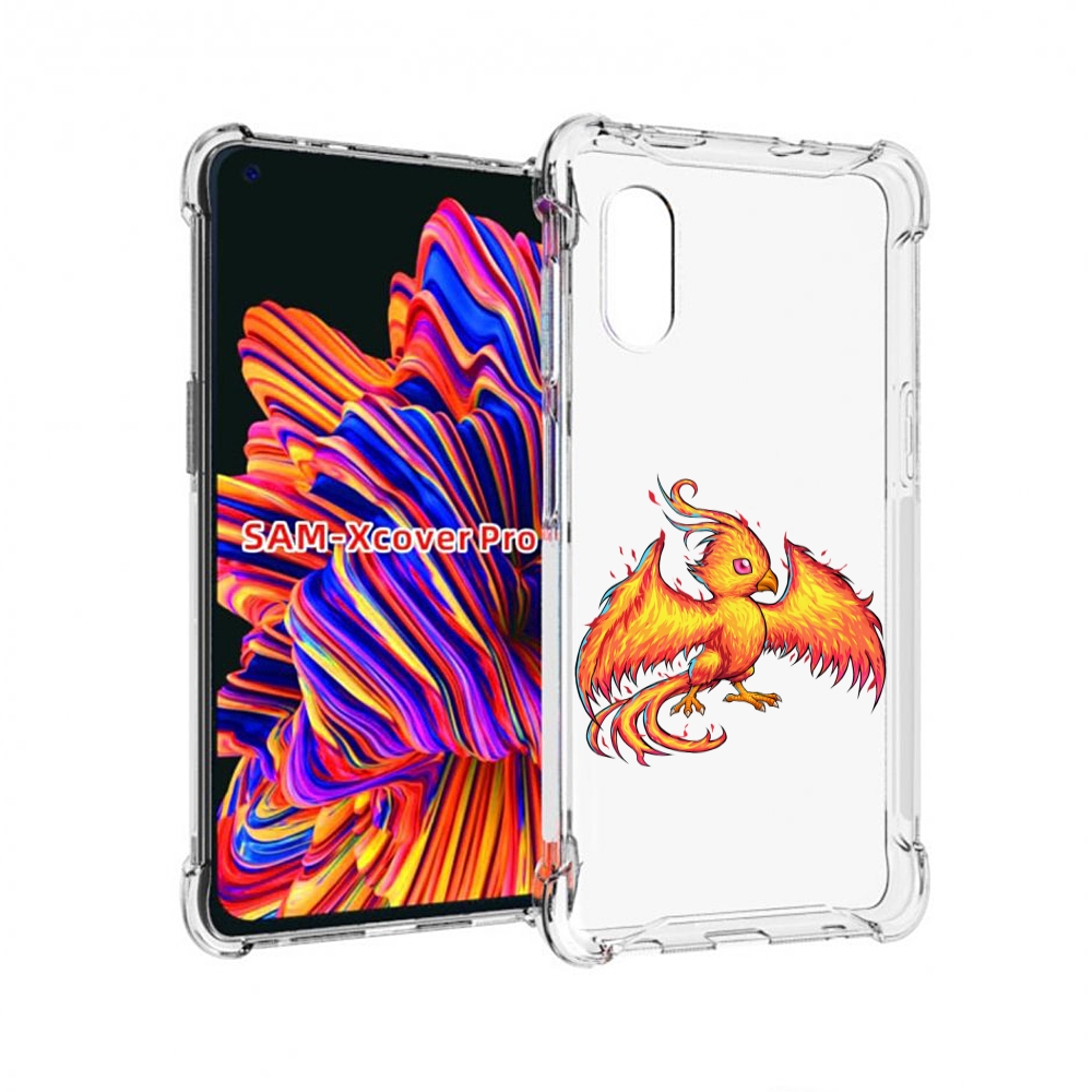 

Чехол MyPads огненная-птичка для Samsung Galaxy Xcover Pro 1, Прозрачный, Tocco
