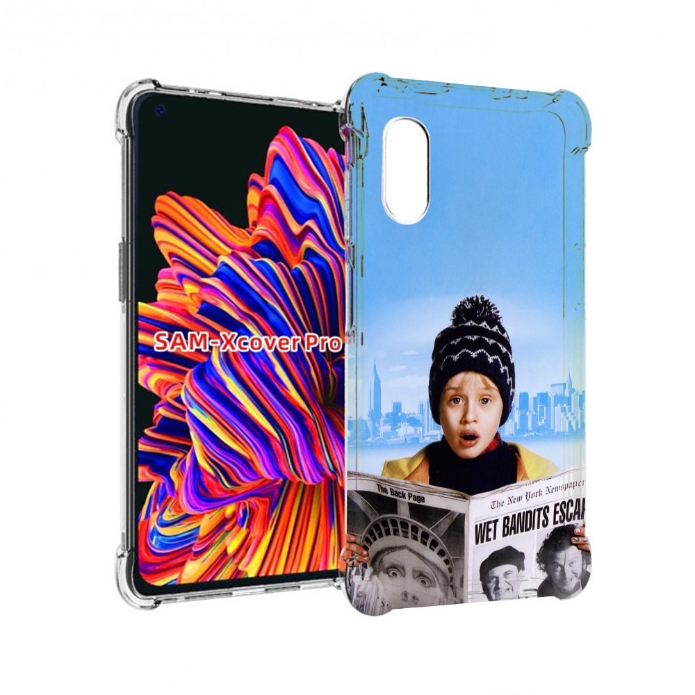 

Чехол MyPads один-дома-детский для Samsung Galaxy Xcover Pro 1, Прозрачный, Tocco