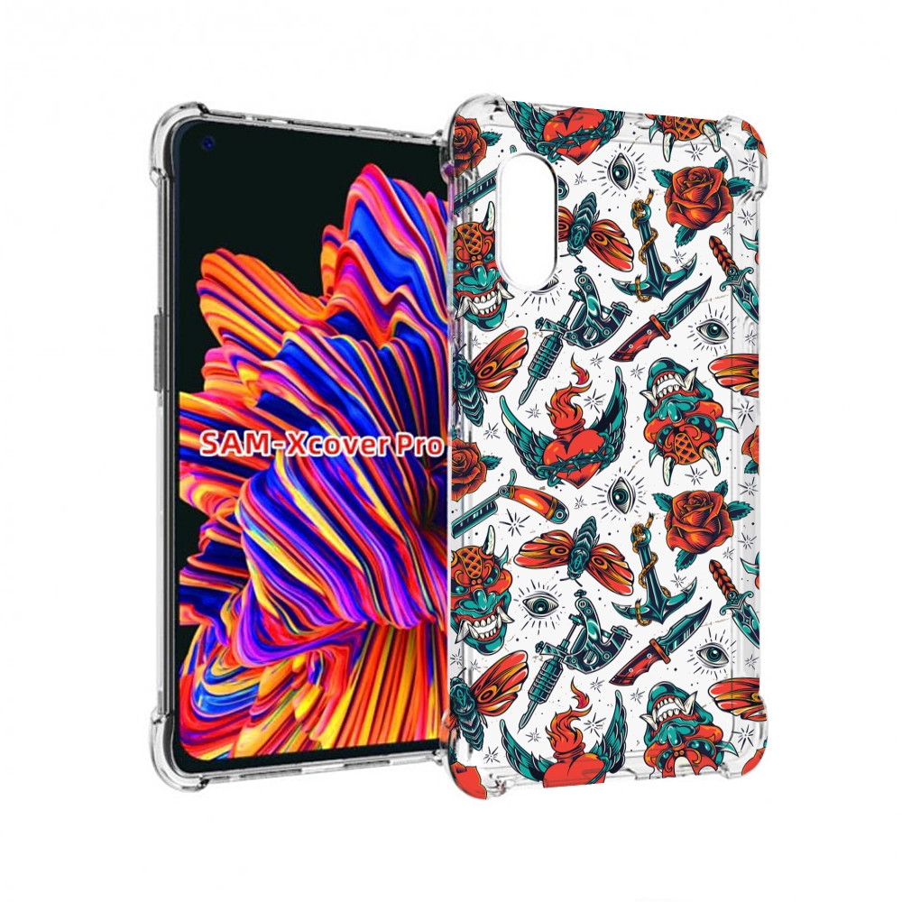 

Чехол MyPads олд-скул-пак для Samsung Galaxy Xcover Pro 1, Прозрачный, Tocco