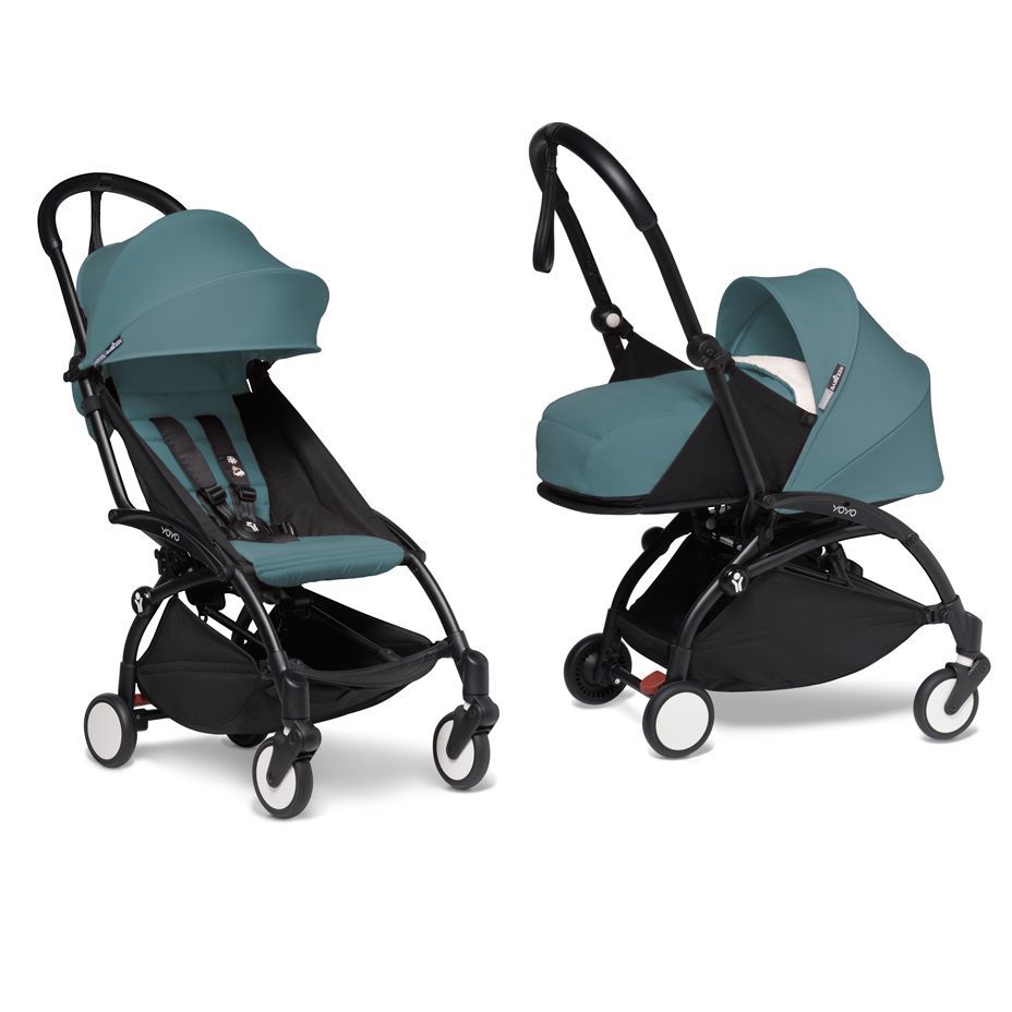 

Коляска 2 в 1 Babyzen YOYO2 Newborn Pack Aqua рама черная, BABYZEN YOYO