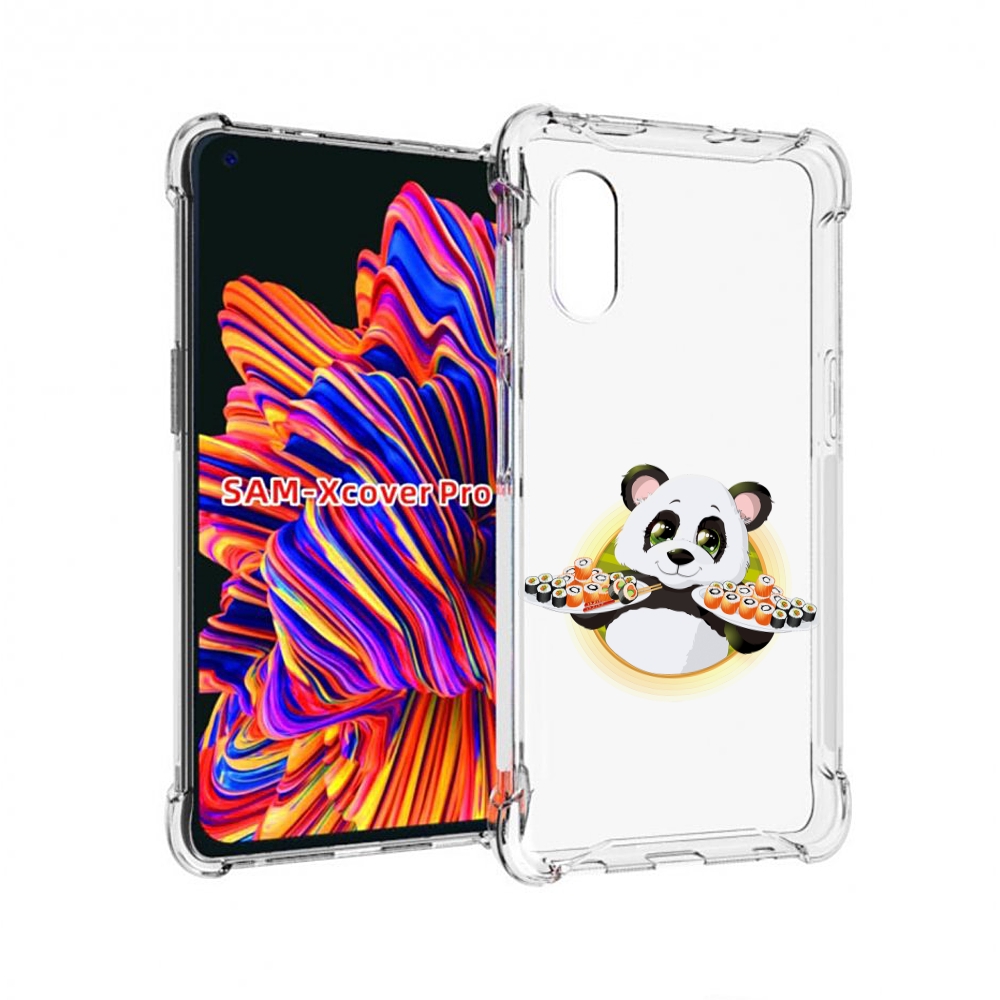 

Чехол MyPads панда-с-суши для Samsung Galaxy Xcover Pro 1, Прозрачный, Tocco