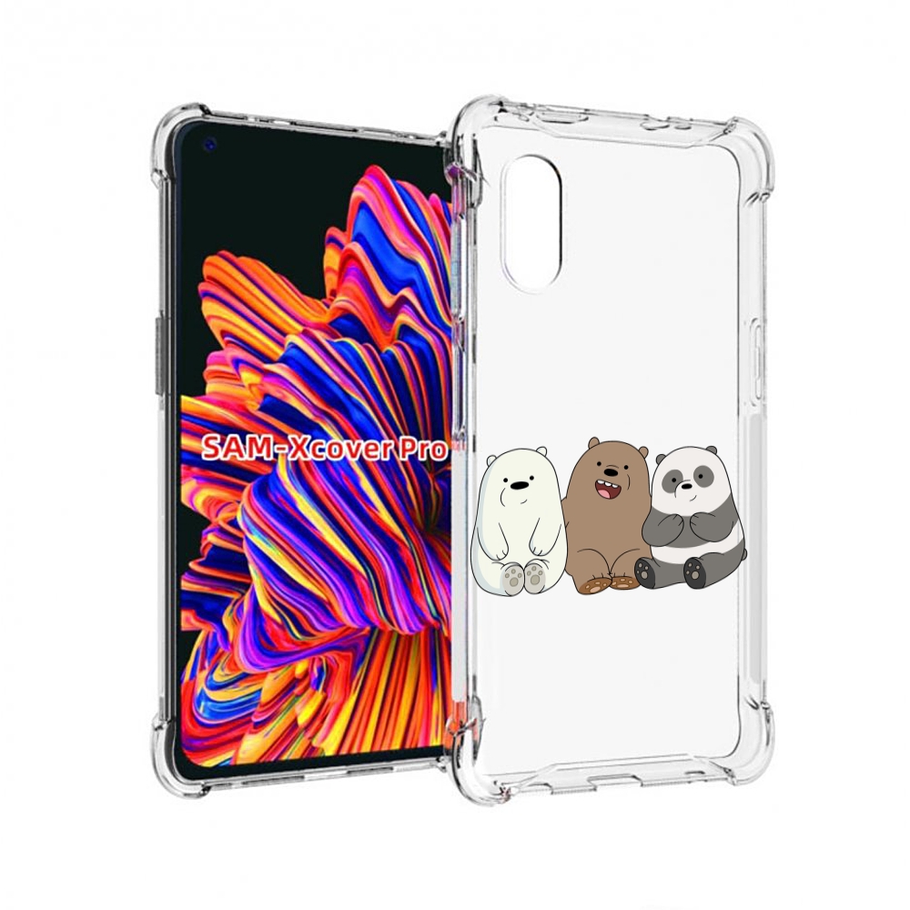 

Чехол MyPads панды детский для Samsung Galaxy Xcover Pro 1, Прозрачный, Tocco
