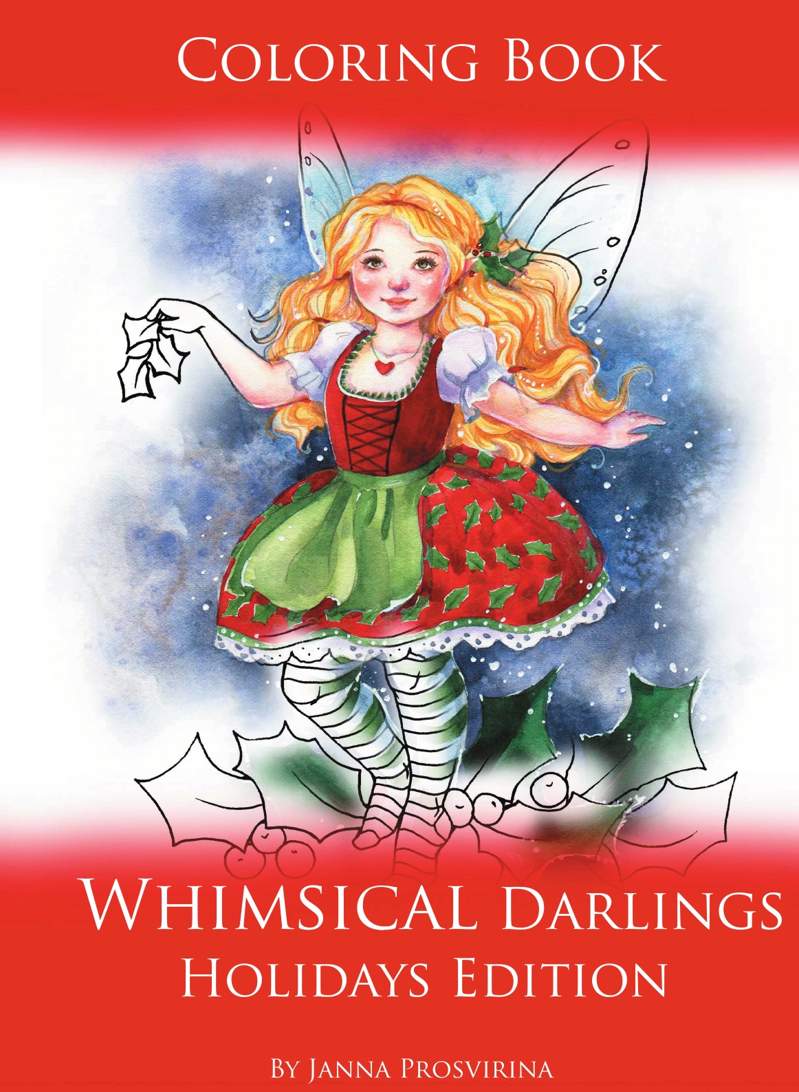 

Coloring Book Whimsical Darlings Holidays Edition