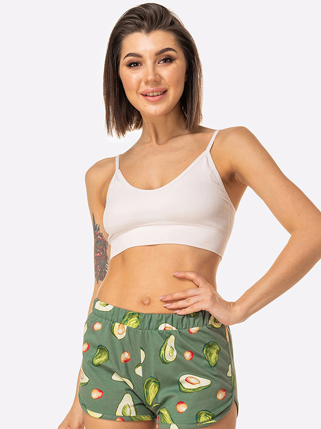 

Шорты женские Happyfox 600 зеленые 48 RU, Зеленый, 600