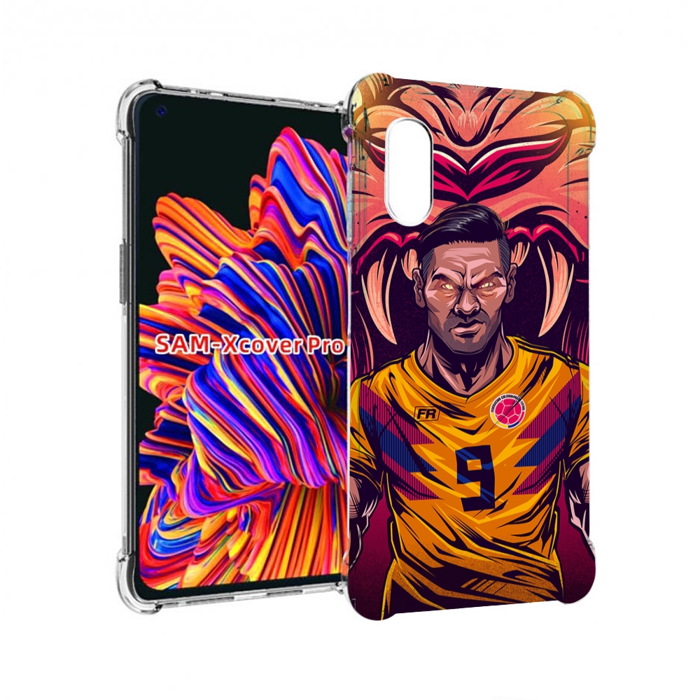 

Чехол MyPads парень-тигр-красный для Samsung Galaxy Xcover Pro 1, Прозрачный, Tocco